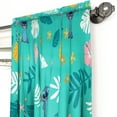 thumbnail image 3 of Disney Lilo & Stitch Aloha Stitch 2 Panels Drapes - 63 Inch Long - Kids Bedroom Décor, 3 of 6