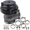 thumbnail image 4 of Maxpeedingrods MVS Style 38mm V-Band External Wastegate For Turbocharger Bov BLACK with clamps, 4 of 7