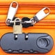 thumbnail image 5 of 10 candados de aleación para maletas, pequeños candados de seguridad sencillos para portátiles (dorados), 5 of 7