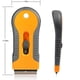 thumbnail image 3 of Ceramic Scraper Car Sticker Remover Glass Cooktop Razor Scraper Label,glue,paint,adhesive Remover Tool + 10pcs Stainless Steel Razor Blades, 3 of 5