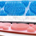 thumbnail image 4 of Yuarrent Cepillo de ducha trasero de silicona de doble cara cepillo de baño ducha cuerpo cuidado de la piel frotar exfoliar masaje cepillos de Juegos de accesorios de baño, 4 of 6