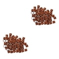 thumbnail image 1 of Methold 100pcs Identify Rings Aluminium Plasitc Leg Rings Pigeons Bands Café 2Conjunto, 1 of 1