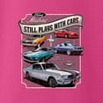 thumbnail image 3 of Wild Bobby Ford Still Plays With Cars Classic Muscle Car Lover, Women Graphic Long Sleeve Tee, 3 of 5