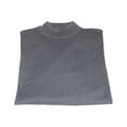 thumbnail image 4 of Men PRINCELY Soft Comfortable Merinos Wool Sweater Knits Mock 1011-00 Steel Gray, 4 of 5