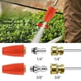 thumbnail image 4 of High Pressure Washer Nozzle Pressure Washer Tip 360-degree Rotating Spray, 4 of 6