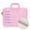 Pink, variant on HULKLIFE 11/13/14/15/15.6 Inch Suede Home Computer Notebook Handbag Laptop Bag