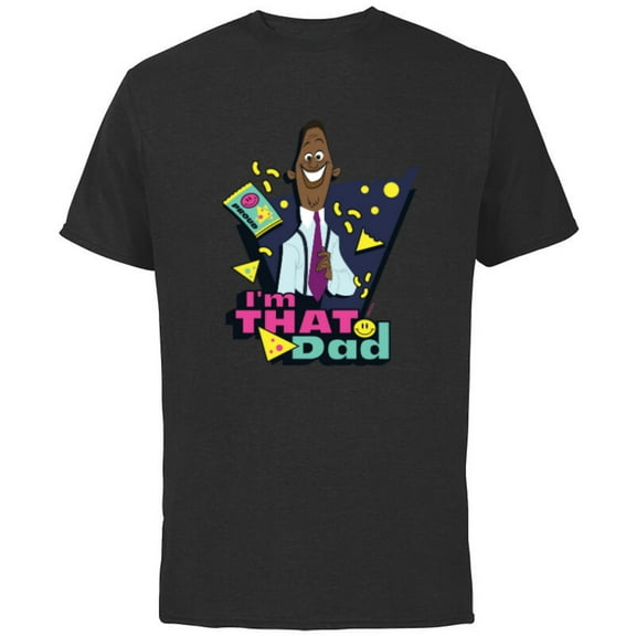 Disney The Proud Family Oscar I’m That Dad Father’s Day Gift - Short Sleeve Cotton T-Shirt for Adults - Customized-Black