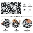 thumbnail image 3 of Womens Plus Size Tunics Tops 3/4 Sleeve Shirts Pleated Floral Blouses XL-5XL, 3 of 7