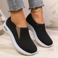 thumbnail image 4 of Zapatillas ortopédicas para mujer, de malla transpirable, sin cordones, informales, cómodas, con punta redonda, suela suave, versátiles, para caminar a diario., 4 of 8