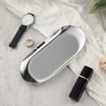 thumbnail image 2 of Trinket Tray Oval Stainless Small Serving Trays Towel Storage Dish Plate Tea Trays Jewelry Plate Decorative Storage Tray Stainless Decorative Tray Jewelry Dish, 2 of 6