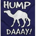 thumbnail image 2 of Hump Day Funny Wednesday Camel Gym Unisex Plus Fleece Graphic Hoodie Brisco Brands 2X, 2 of 5