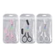 thumbnail image 3 of Fiudx Tijeras para Cejas, Juego de Cuchillas de Precisión, Cortador con Mango Ergonómico, Peine de Acero Inoxidable, para Uso Diario, Esencial de Belleza Femenina, Diseño Ideal para Viajes., 3 of 7