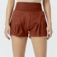 thumbnail image 2 of Gyexs Overall Shorts for Women Elastic Waisted High Waisted Running Shorts Loose Fit Boy Shorts Beach Shorts Casual Loungewear Workout Bike Shorts with Pockets, 2 of 6