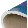 thumbnail image 7 of SKYSONIC 72x48in Summer Whale Moon Area Rug, Ocean Sea Mysterious Non-Slip Floor Carpet for Indoor Living Dining Room and Bedroom Area, 7 of 7