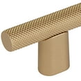 thumbnail image 3 of Schaub And Company 211092-MB Monza 2" Diamond Knurled Urban Modern Industrial T Bar, 3 of 7