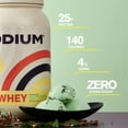 thumbnail image 2 of Podium Nutrition, Whey Protein Powder, Mint Chocolate Chip, 25 Servings, 25g of Whey Protein Per Serving, Gluten Free, Soy Free, 2 of 8