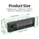 thumbnail image 2 of Scienceny Reproductor de MP3 inalámbrico DIN único Digital para coche, puerto USB, Control táctil frontal, receptor de Radio Multimedia 5,1 Combinaciones de reproductor de DVD/TV para coche, 2 of 6