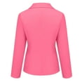 thumbnail image 6 of Women's Fashion Business Casual Blazers Open Front Long Sleeve Tops Suit Jackets Work Office Cardigan Slim Fit Coat Tops, 6 of 7