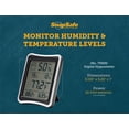 thumbnail image 3 of Higrómetro digital SnapSafe 75909 de temperatura y humedad, 3 of 7