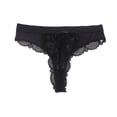 thumbnail image 1 of Gibobby Calzones de encaje para mujer Calzoncillos de realce de cadera con encaje de ancha para mujer(Negro,G), 1 of 3