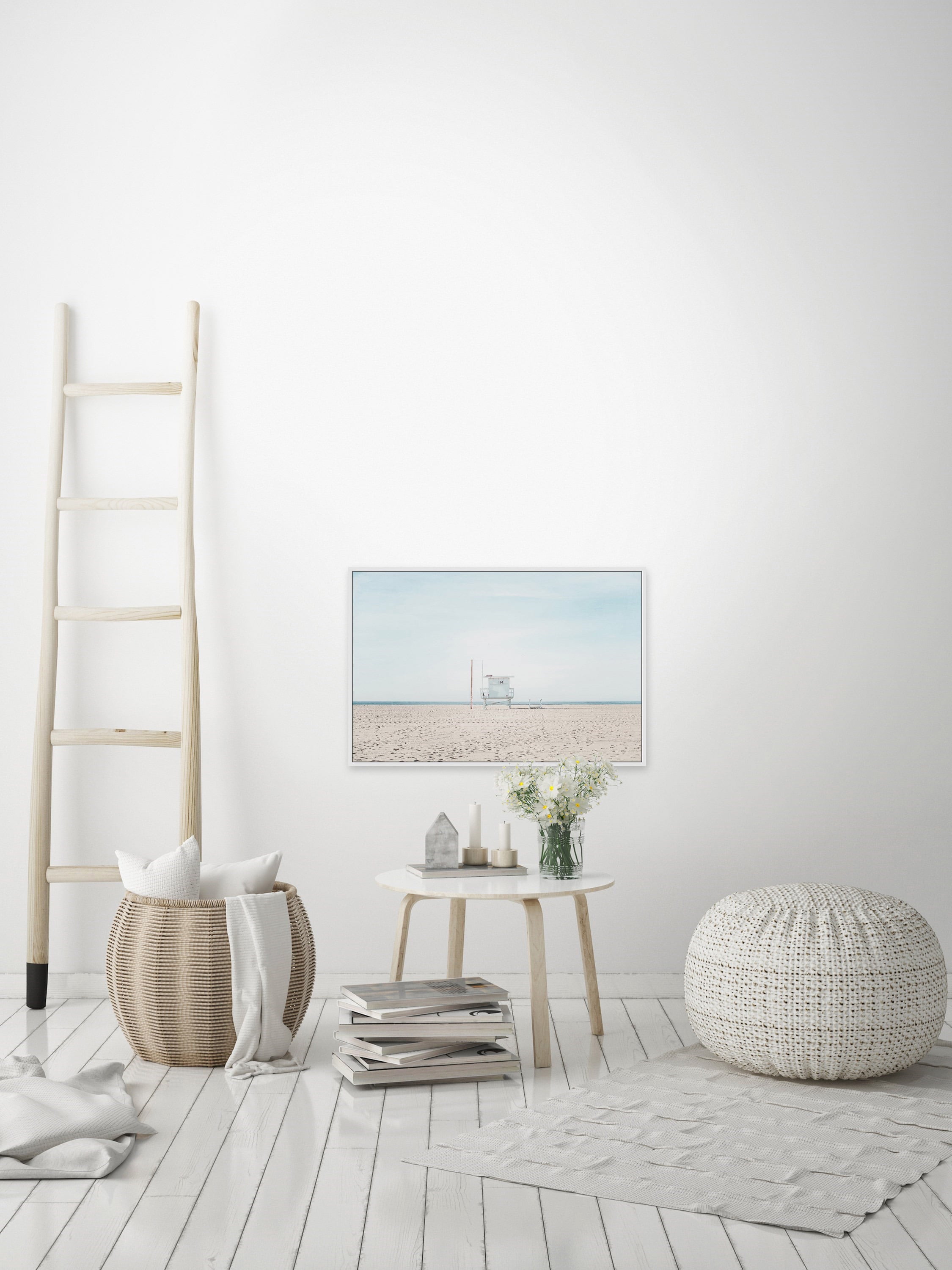 #14 Floater Framed Painting Print on Canvas