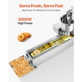 thumbnail image 2 of KFFKFF Commercial Automatic Donuts Machine, Single Row Donuts Making Equipment, 90 pcs/hour Electric High Power Doughnut Maker, 2 of 9