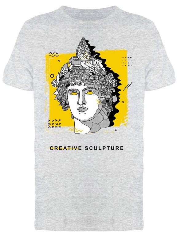 Creative Classical Sculpture Tee Men's -Image by Shutterstock