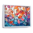 thumbnail image 2 of Designart "Harmonious Autumn Leaves In Sunlight II" Leaves Floater Framed Canvas Prints, 2 of 5