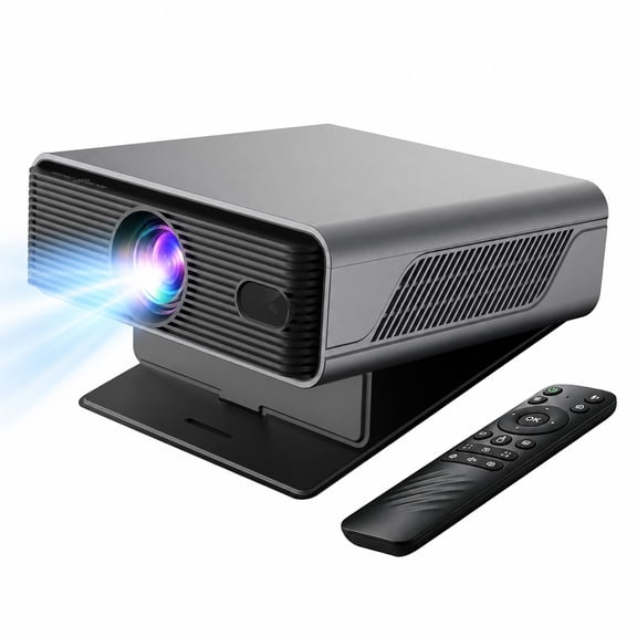 GOLDFERRET X30 1080P Smart Outdoor Video Projector with WiFi, 350 ANSI Auto Focus Home Theater Movie Projector, Android 13
