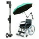 thumbnail image 1 of Soporte para Paraguas Ajustable para Silla de Ruedas Soporte para Paraguas para Carrito Bicicleta Cochecito Pesca Silla de Playa Anggrek Otros, 1 of 9