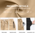 thumbnail image 4 of QDG Men's Quick Dry Swim Trunks Beach Board Shorts with Adjustable Drawstring Waist, 4 of 8
