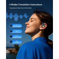 thumbnail image 4 of Paekole AI Translation Earbuds 198 idiomas IPX7, 4 of 8