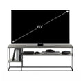 thumbnail image 4 of Furinno Moretti TV Stand for TVs up to 65 Inch, 3-Tier Grey Entertainment Center, Open Back TV Console with Cable Management, for Living Room, Bedroom, Grey Oak, 4 of 6