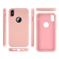 thumbnail image 5 of Mignova iPhone X/Xs 5.8 inch 2018 case,3 in 1 Gel Rubber Full Body Protection Shockproof Cover Case Drop Protection Case(Pink), 5 of 7