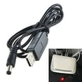 thumbnail image 6 of Boost Cable 2.1A 9 Volts Black Charger Cable Power Devices Usb Input 1M / 3Ft, 6 of 6
