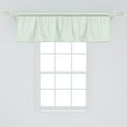 thumbnail image 2 of Ambesonne Retro Window Valance, Polka Dots Classic, 42" x 18", Almond Green, 2 of 3