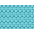 thumbnail image 1 of Ahgly Company Indoor Rectangle Patterned Dark Turquoise Green Area Rugs, 3' x 5', 1 of 6