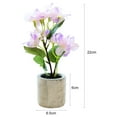 thumbnail image 2 of Artificial Bonsai Home Decor Easy Care Simple Hydrangea Artificial Plant Living Room Ornament, 2 of 4