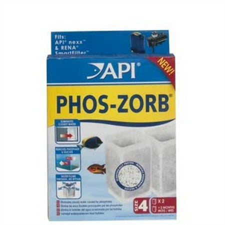 Mars Fishcare North America Api Phos-Zorb Size 4 Filter - 2 Pack