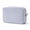 Navy, variant on Aspire Seersucker Stripe Makeup Bag with Metallic Zipper Closure, Large Travel Cosmetic Bag-Green