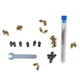 thumbnail image 3 of 3D Printer Nozzle Cleaning Kit, Brass Stainless Steel 3D Printer Extruder Nozzles Kit Burr Free Durable 38PCS High Hardness For Replacement ANGGREK Otros, 3 of 8