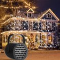 thumbnail image 4 of White Christmas Projector Light - 16 Pattern LED Outdoor Holiday Decor, 4 of 6