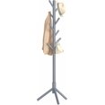 thumbnail image 1 of VASAGLE Perchero, Perchero de Madera Maciza, Perchero en Forma de Árbol, 8 Ganchos, 3 Alturas Ajustables, para Ropa, Sombrero y Bolso, para Salón, Dormitorio y Oficina, Gris, 1 of 6