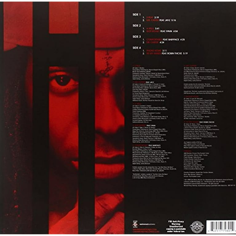 Lil Wayne - The Carter Ⅲ 2LP レコード 61FWa55Iz-L._UF1000,1000_QL80_.jpg