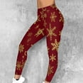 thumbnail image 2 of Yghzkop Womens Christmas Plaid Print Leggings Festive Holiday Pattern Yoga Pants High Waist Tummy Control Workout Tights Stretchy Running Pants for Seasonal Gym Wear and Casual Lounge, 2 of 9