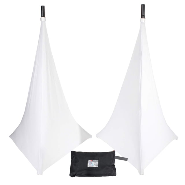 Cubierta para Soporte de Bocina Scrim ProX X-SP3SC-WX2 Blanca Paquete de 2
