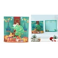 thumbnail image 2 of CIYISON Christmas Pop Up Card with Envelope 3D Holiday Greeting Card Present for Friends, 2 of 12
