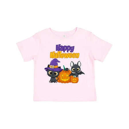 

Inktastic Happy Halloween Black Cat Gift Toddler Boy or Toddler Girl T-Shirt