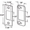 thumbnail image 2 of Prime Line Produits Strike Deadbolt Bronze E 2482 Lot de 3, 2 of 3