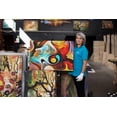thumbnail image 4 of Startonight Canvas Wall Art Abstract Colored Woman Face Simona, Framed 24" x 36"&nbsp;, 4 of 6